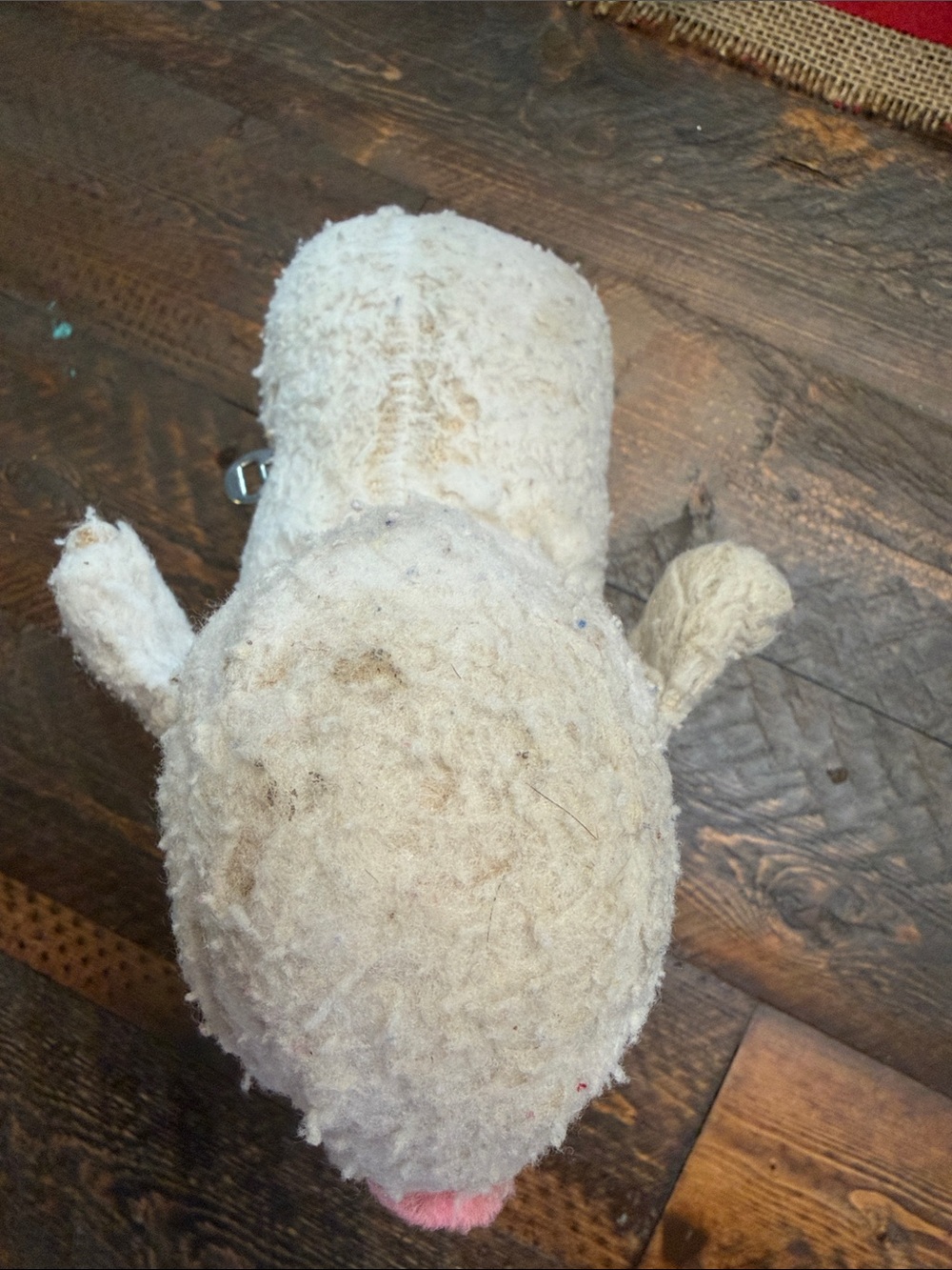 🐑 Vintage Mid-Century Musical Wind-Up Lamb Plush 🐑 Fan Fair 1960’s collectible - Picture 3 of 10